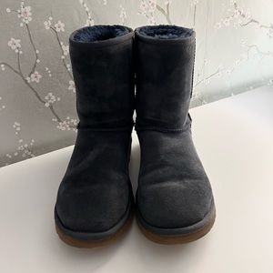 UGG navy blue. Size 7 worn two times. Great new condition
